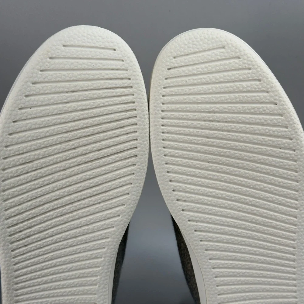 Allbirds Wool Piper Mids Womens 10 Sneakers‎ Gray Blue White Lace Up Shoe